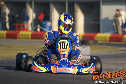 Rico van den Eijnden winnaar 125cc Plus